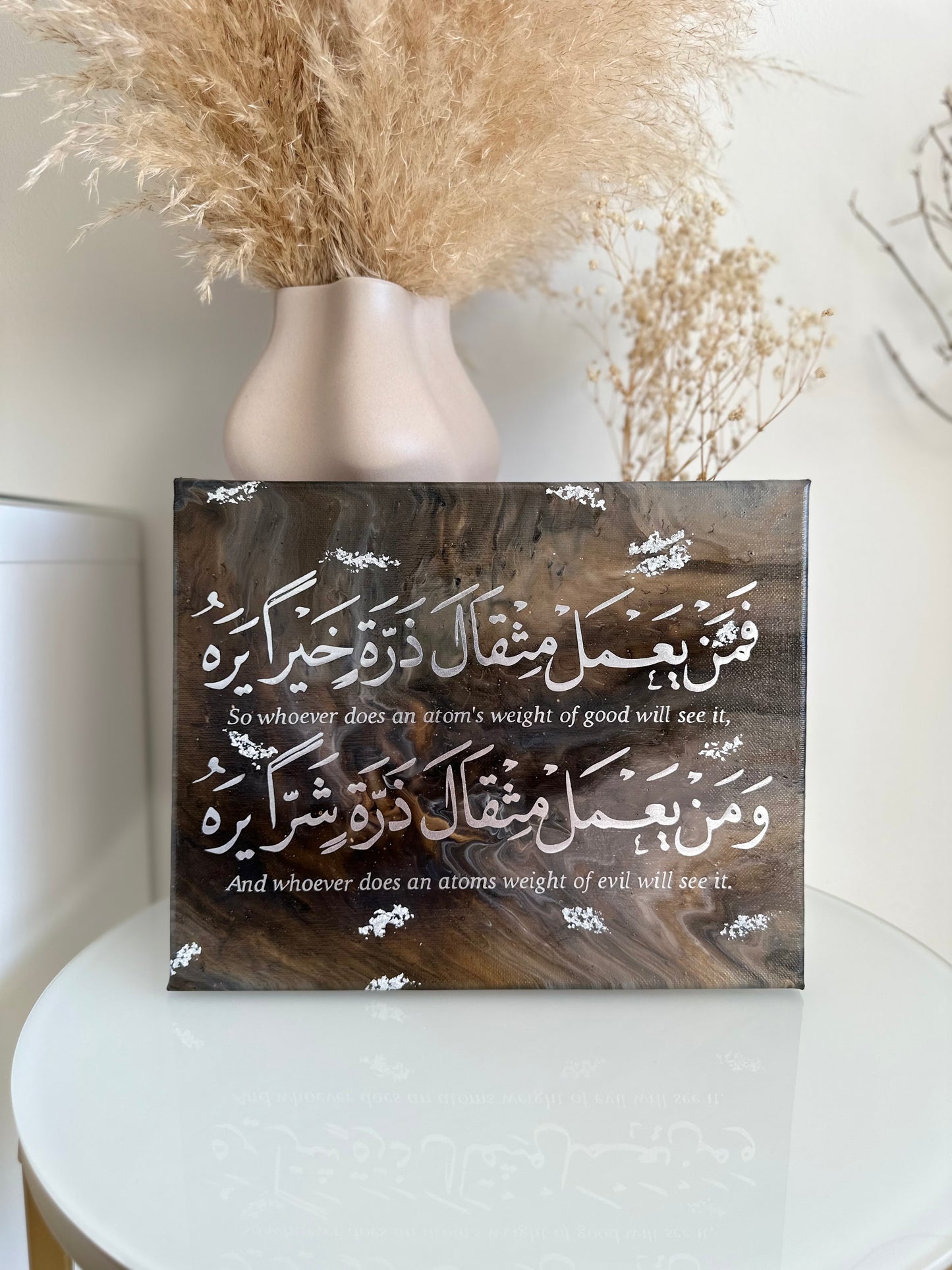 Tavla - “atoms weight of good”